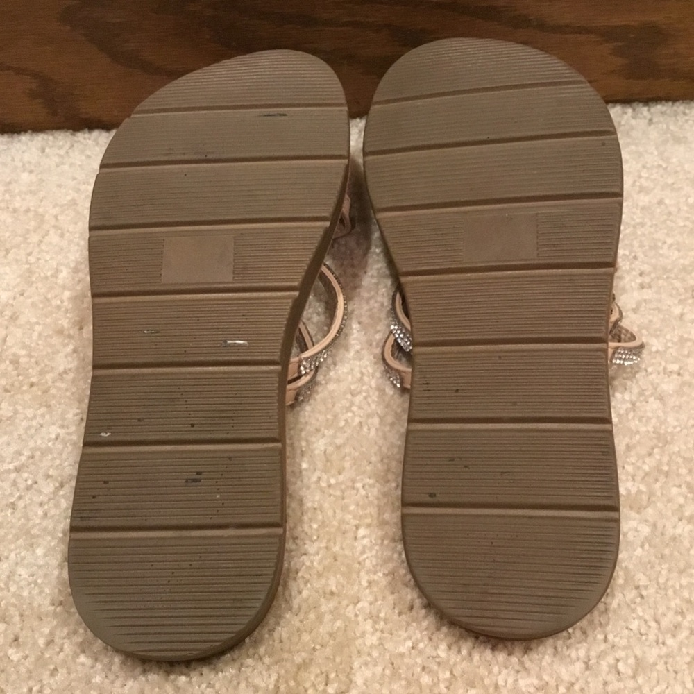 Y Not? Rhinestone Sandals - Picture 7 of 10